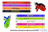 Silicon Wristband USB Flash Drive 4GB