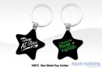 Star Metal Key Holder - Matt Finish