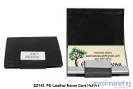PU Leather Name Card Holder