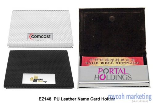 PU Leather Name Card Holder