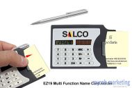 Multi Function Name Card Holder with Calculator