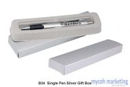 Single Pen Silver Gift Box